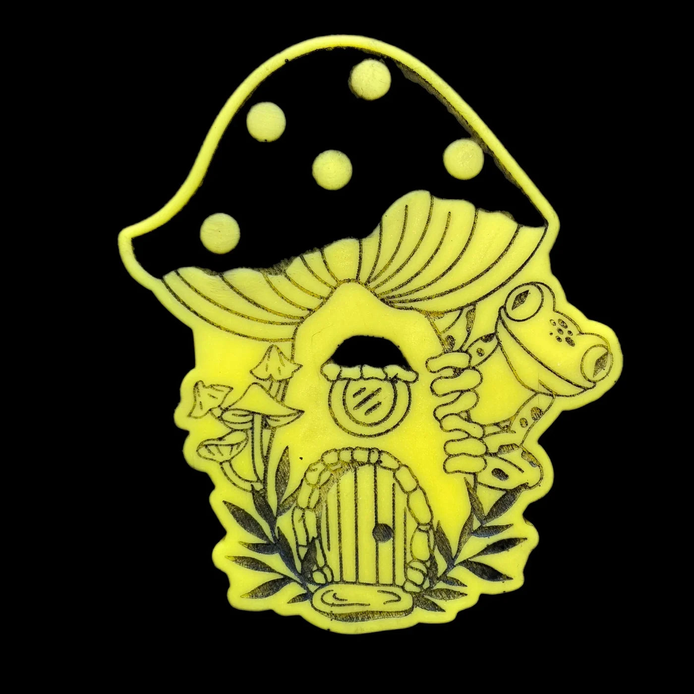 Frog and Mushroom House Wax Melt
