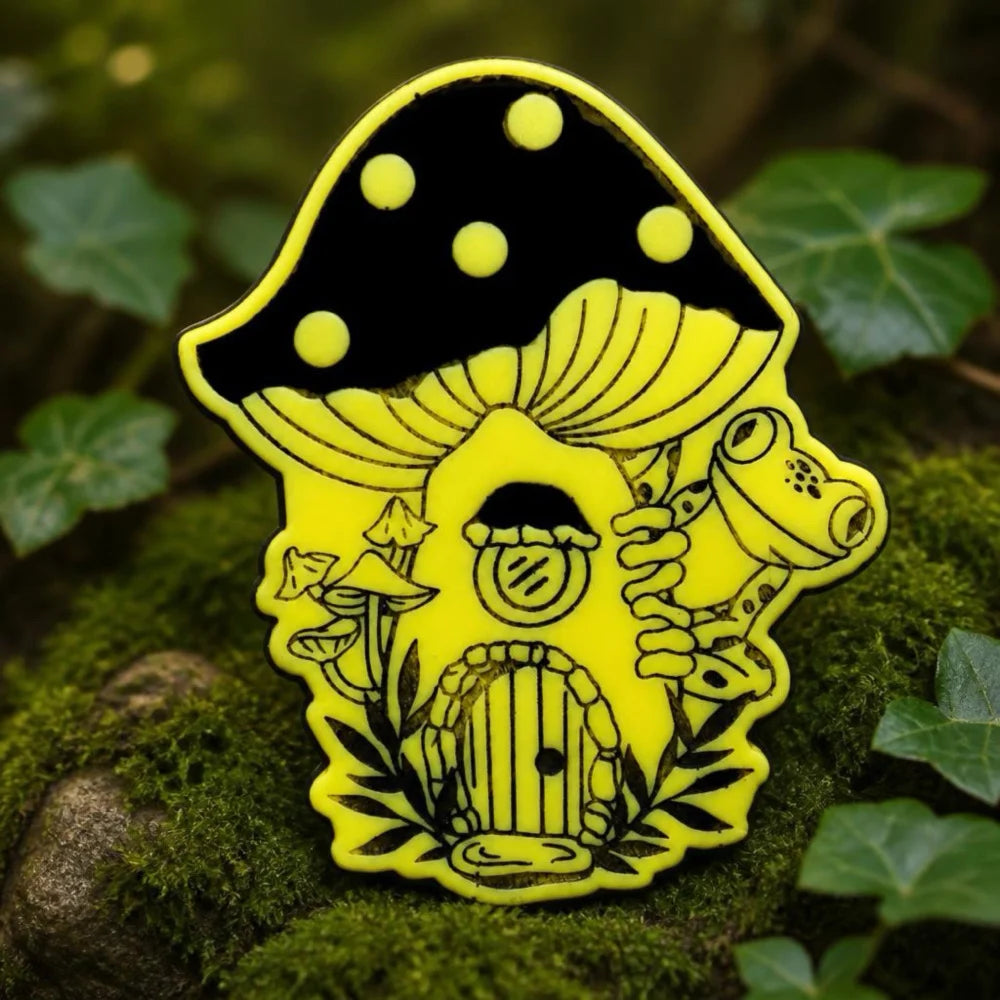 Frog and Mushroom House Wax Melt